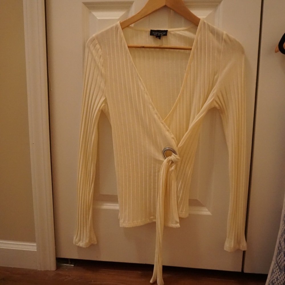 Long sleeve Topshop shirt